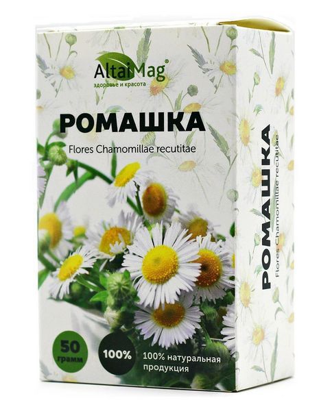 Изображение товара Ромашка цветки Алтаймаг 50г Ромашка цветки Алтаймаг 50г фотография
