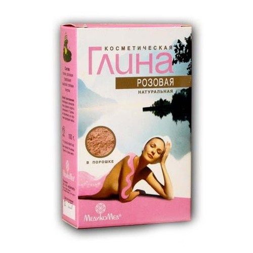 Изображение товара Глина космет. розовая медикомед 100г Глина космет. розовая медикомед 100г фотография