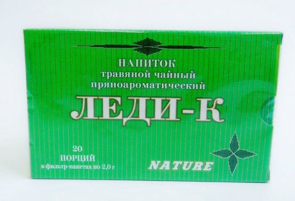 Леди-К при климаксе чайный напиток №20 пакетированный фотография