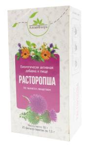 Чайный напиток Расторопша БАД Алтайфлора 20 пакетиков