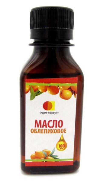 Масло облепиховое Фарм-Продукт 100мл фотография