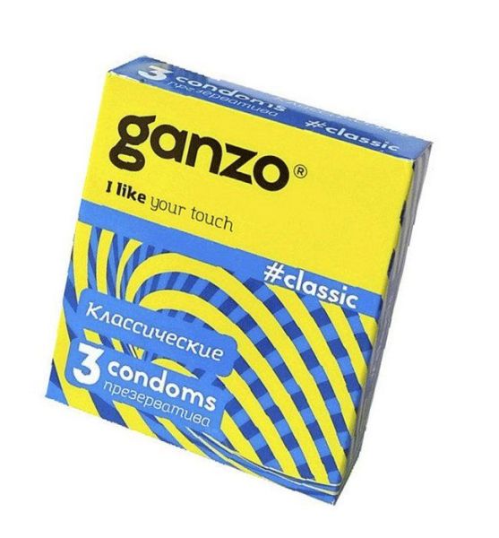 Изображение товара Презерватив Ganzo классические 3шт Презерватив Ganzo классические 3шт фотография